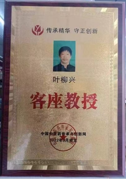 新时代 国医名师——叶柳兴