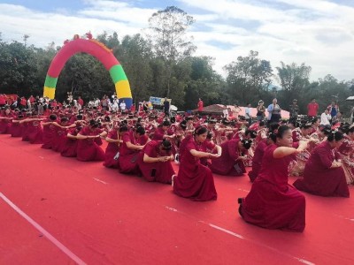 博白大垌镇低垌村：百年客家古村迎姑姐 敬老传情绘就乡村文明新图景