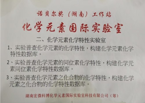 【诺贝尔奖孵化中心会客厅】-【诺贝尔化学奖孵化课题：新化学元素周期表-《宏观元素周期表》】